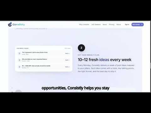 Welcome to Consistly